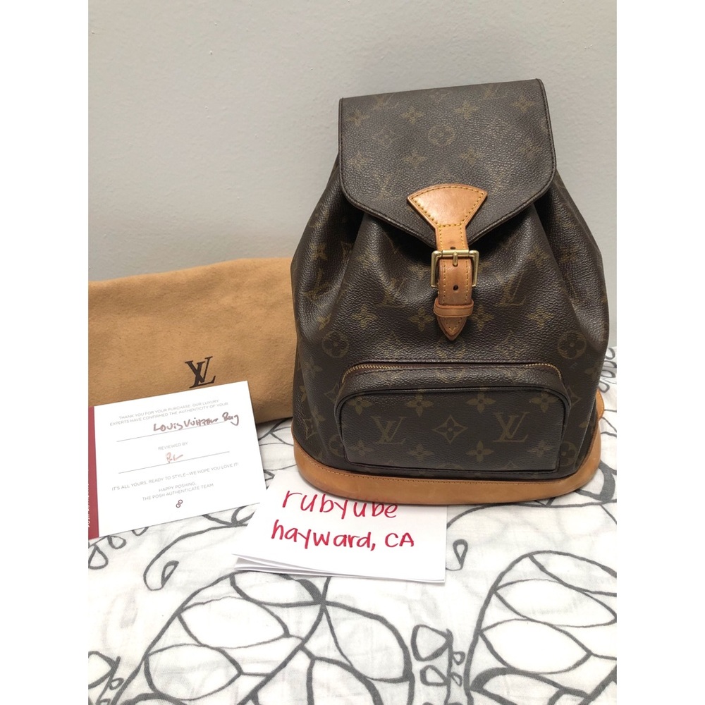 SOLD‼️Louis Vuitton Montsouris MM Backpack